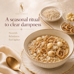 Drain Damp – Qi Reset™ Ritual Kit | Seasonal TCM Meal Kit for Dampness Relief